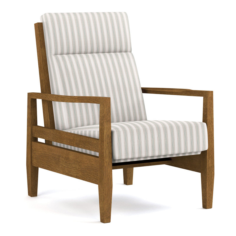 Surrey Hills Recliner, Perigold Piccadilly Stripe Ash