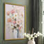 FLORAL Series CCDXL - Impression encadrée de qualité supérieure - Prêt à accrocher - Aucun clou requis-1057457848-1057457850