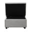 Gris pliant - multifonctionnel pour tous les emplacements. Peu encombrant, assemblage facile. Servez-vous comme table à thé, méridienne, lit simple. Ergonomique et stable. Velours fin. Limite de poids de 264 lb. 40,67 po x 26,65 po