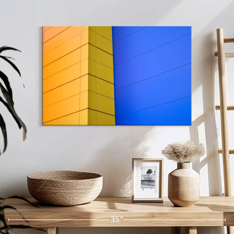 Architectural Abstract, 16" H x 24" W