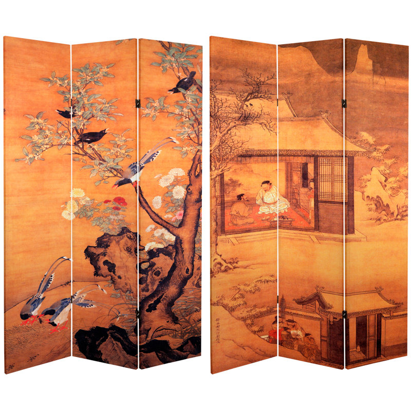 Paravent chinois, Jardin