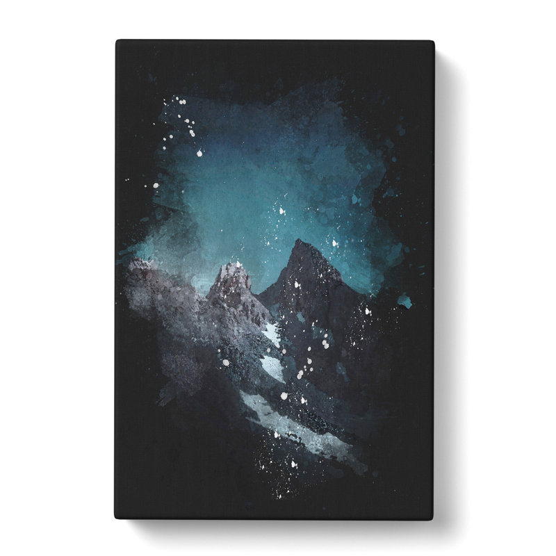 Light Of The Moon Over The Dolomites - Wrapped Canvas, 91cm H x 60cm W x 3cm D
