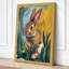 Curious Rabbit Boho - Wrapped Canvas-188420061-188420067