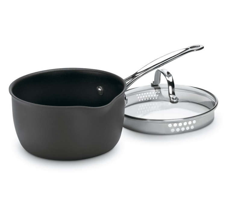 Non-Stick Hard-Anodzied Saucepan, 2 qt.