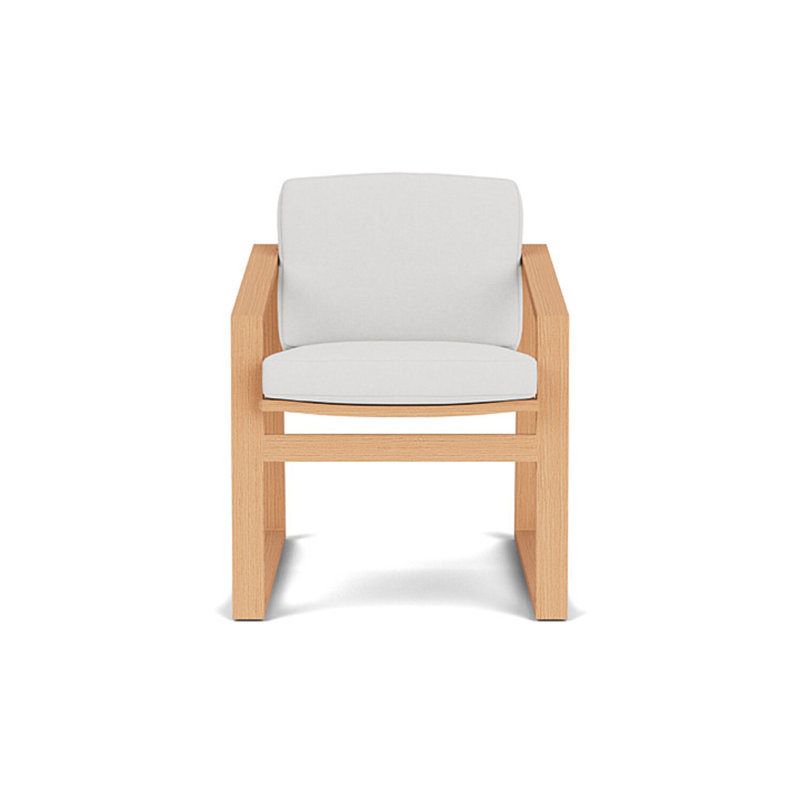 Pursuit Outdoor Dining Armchair, Canvas Natural