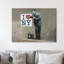 I Love NY Doctor by Banksy - Wrapped Canvas Print-197665025