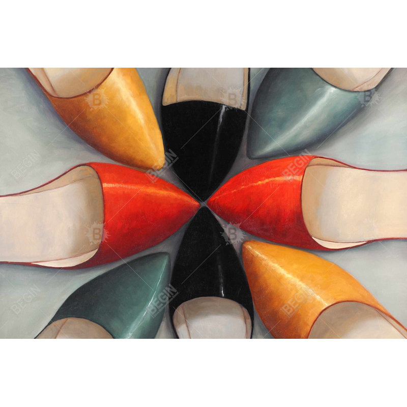 "Chaussures pour femmes" sur toile