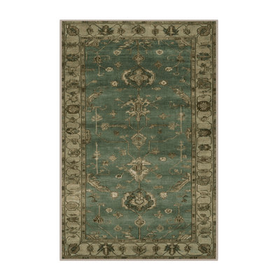 Machine Washable Overdyed Brown Area Rug