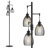 Milene 70" Tree Floor Lamp with 3 Bulbs Included-480450302
