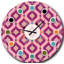 Horloge murale abstraite à motif géométrique rétro IV - Mid-Century-40744158