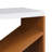 Farmhouse Console Table with Detachable Design and Storage
