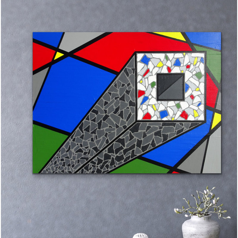 Depth Perception #4 Painting by Eddie Bruckner