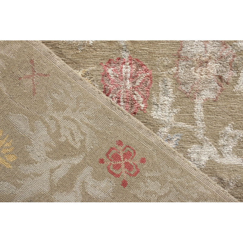 One-of-a-Kind 7'10"x 9'11" Hand Knotted Area Rug