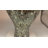 Zorigs Floor Vase, 24 Inch Mosaic Vase – Tall Cylinder Made of Terracotta with Brown Glass Mosaic Pieces – Handcrafted Decorated Home Décor Accent Piece for Bedroom, Living Room, Office