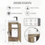 Combinaison de meuble-lavabo pour petite salle de bain-2145043362