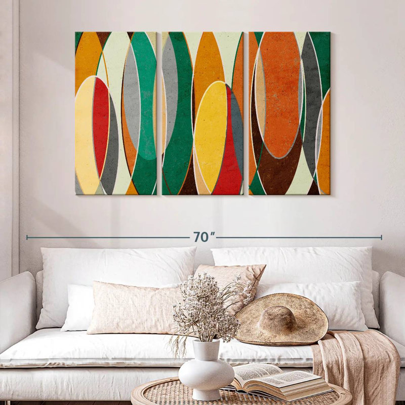 Avery Bright Retro Vibes, 32" H x 50" W