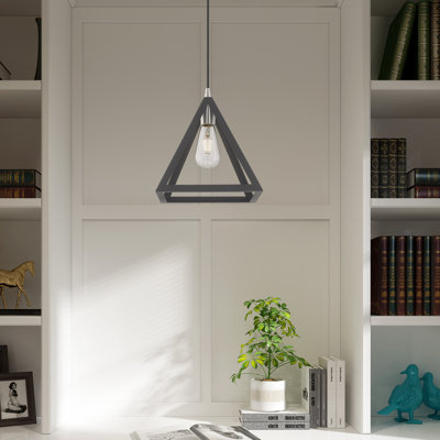 Luminaire suspendu géométrique à 1 lumière Avilez
