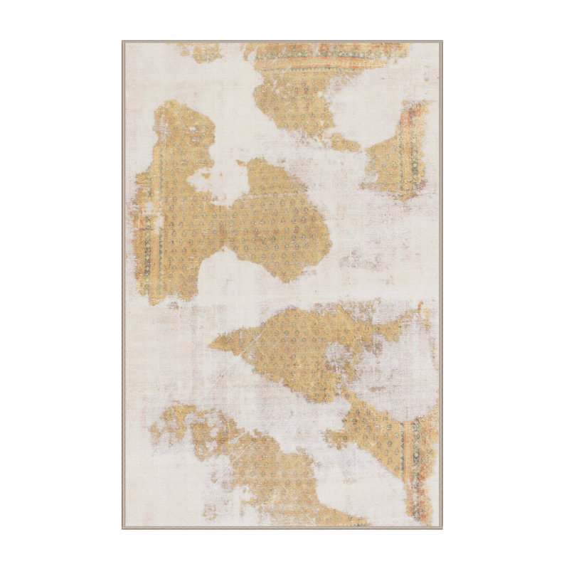 Tapis brun en laine Power Loom, Tapis de couloir 2 pi x 5 pi