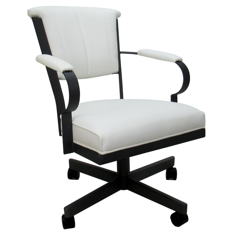 Fauteuil de conférence, Noir, Blanc