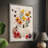 Fall Botanicals I Framed Print - Solid Wood-968326504
