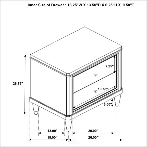 Dimensions du produit