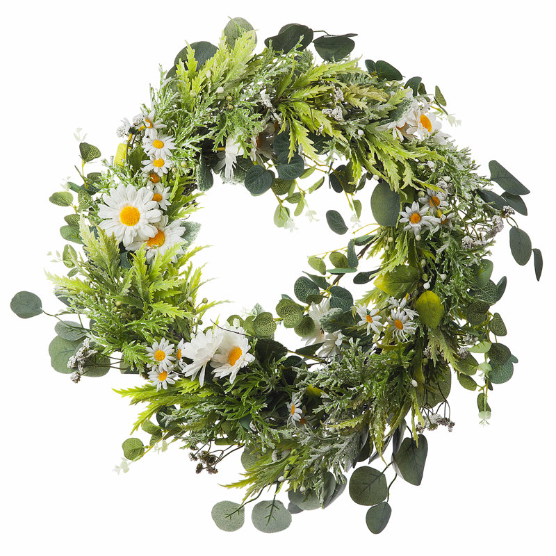 Faux Mixed Assortment Silk 22'' Wreath