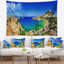 Tapisserie Lindos Bay, Grèce-1799265354