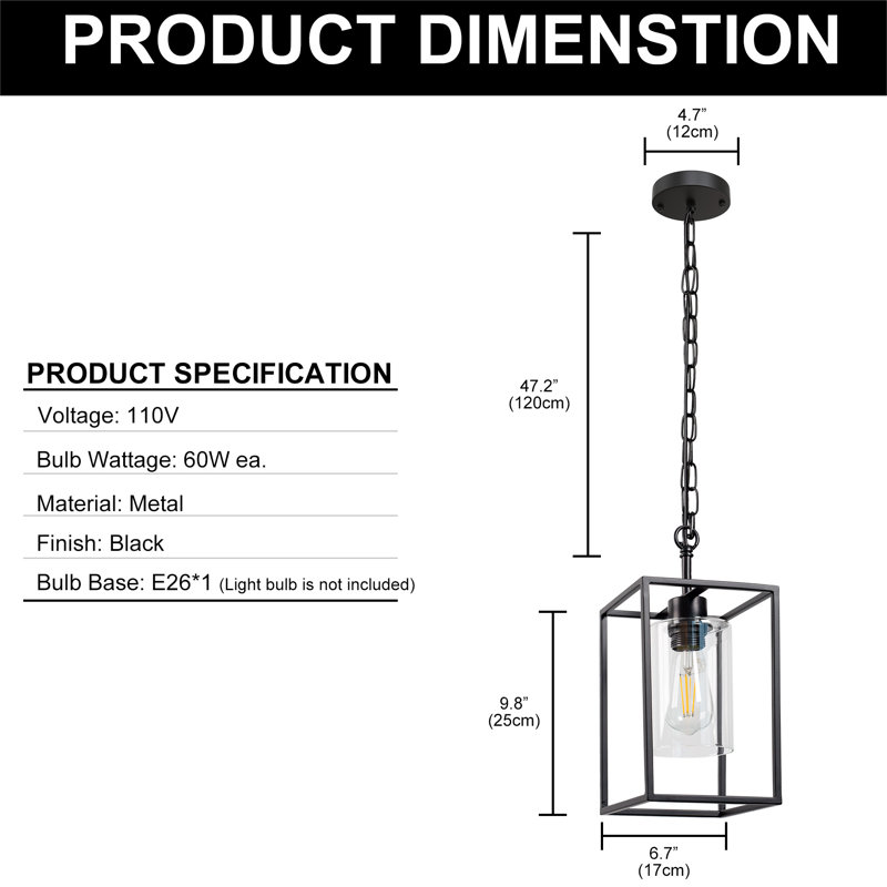Bonetta Dimmable Square / Rectangle Chandelier