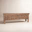 Lahey 93 in. Solid Wood Console Table-1221643009