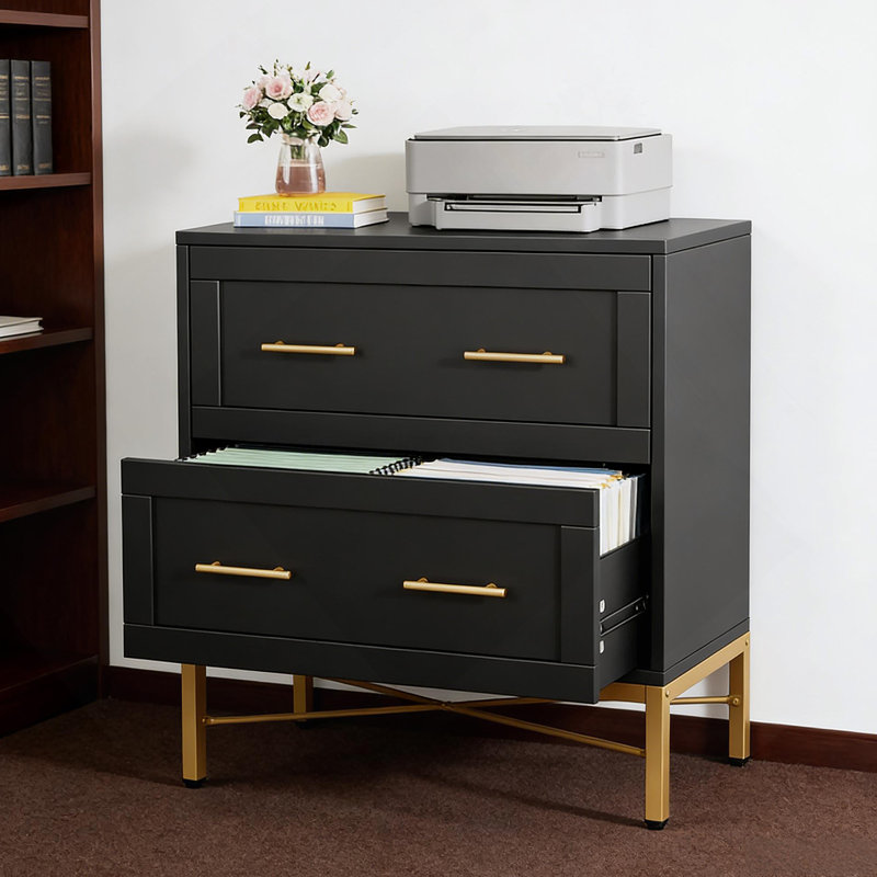 Armoire au design épuré, classeur de bureau, armoire de rangement durable