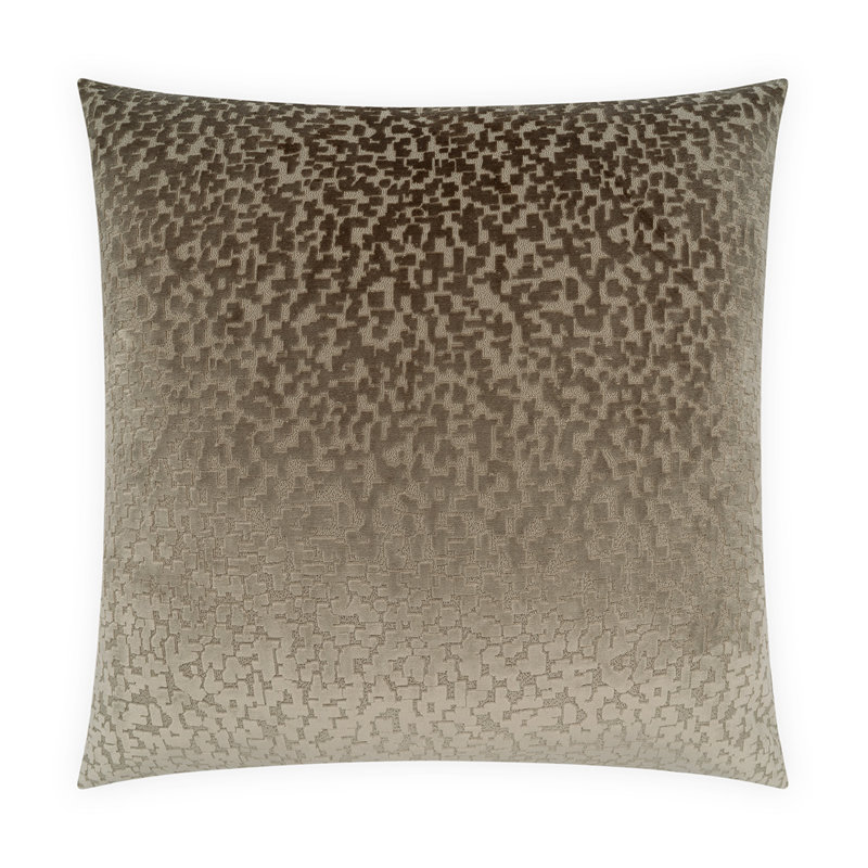 Total Package Throw Pillow, Taupe, Square 24"