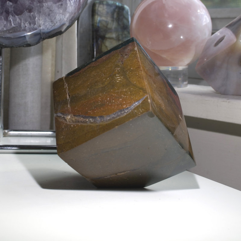 Aurhyn Funky Ocean Jasper Cube