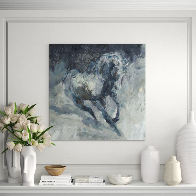 Carried Away Painting by D’Alessandro Léon, Plexi, 36" H x 36" W