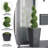 Artificial Potted Spiral Cedar Topiary-780167760-802669357