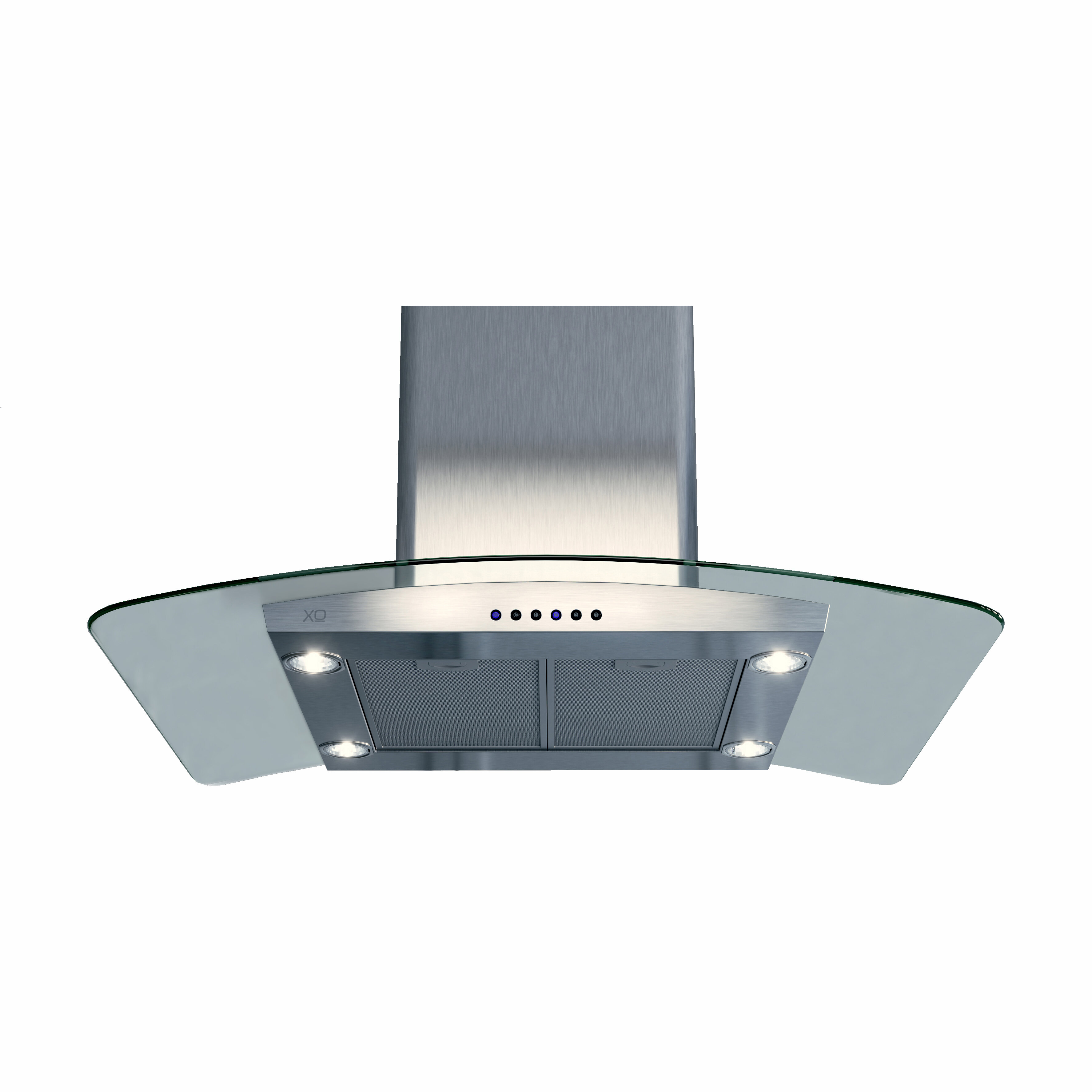 XO Appliance 36 Fabriano 600 CFM Convertible Under Cabinet Range Hood in  Stainless Steel