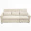 82" Three-Seater Upholstered Sofa
