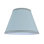 Abat-jour empire 9,5 "en faux lin texturé empire bleu clair
