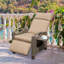 Chaise de patio inclinable avec coussins-457597642