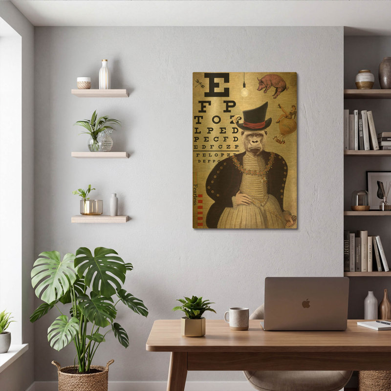 «2020» par Elo Marc, art mural en métal doré, 24 po x 36 po, 24"x36"