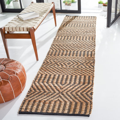 Sueann Kilim Hand Woven Jute Geometric Rug