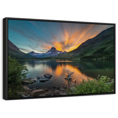 Impression sur toile Swiftcurant Sunset Lake