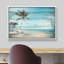 Panneau de bord de mer effet de plage tropical palmier océan numérique moderne Art Decor floral botanique-101090939-101090944