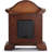 Redwood Fireplace Frame Clock