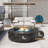 Outdoor Concrete Propane Fire Pit Table-1350057769