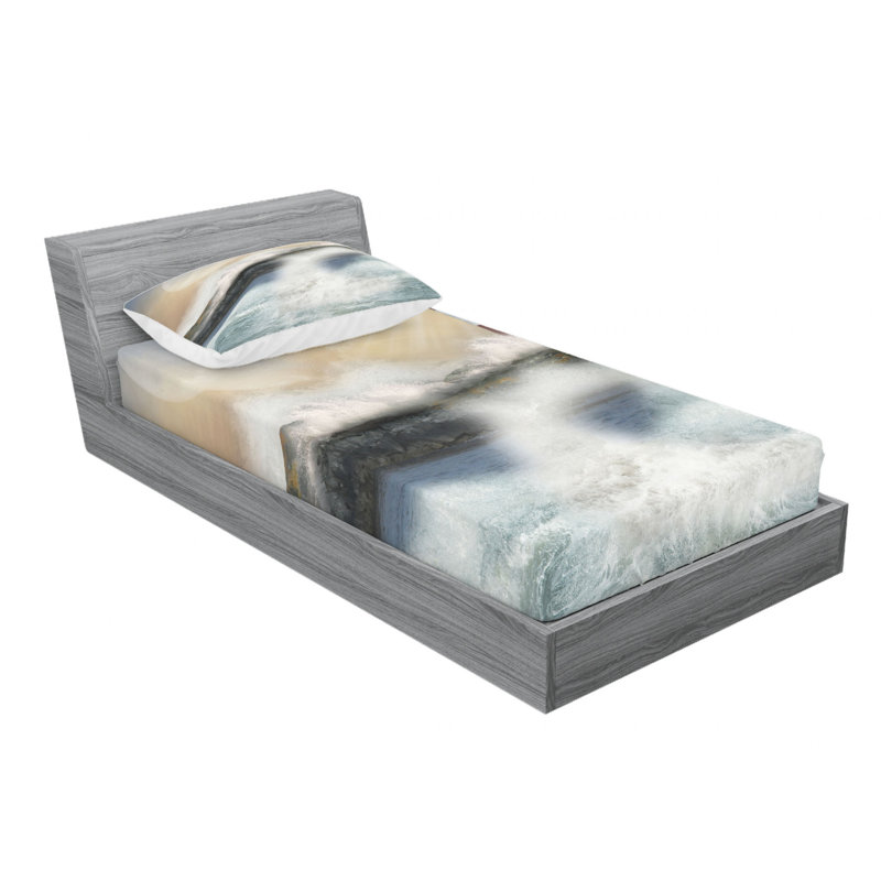 Microfiber Sheet Set, Twin XL Sheet Set with Fitted Sheet