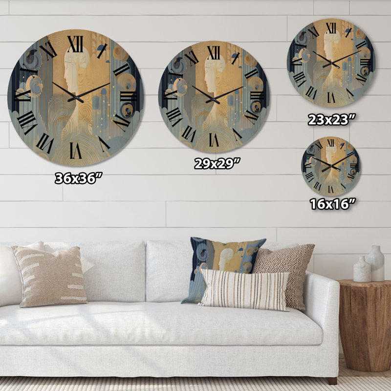 Horloge murale Marilynne, Grand