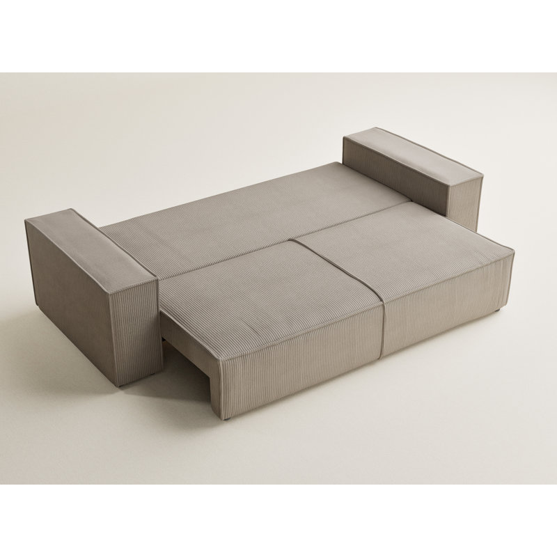 3 Seater Reclining Sofa, Beige
