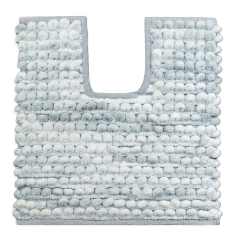 Rumia Non-Slip Contour Mat, Grey