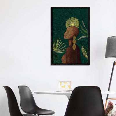 Vea (Teal) by Bria Nicole - Print on Canvas