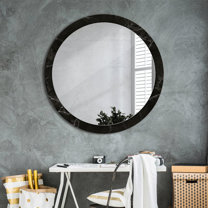 Huldar Glass Flat Wall Mirror